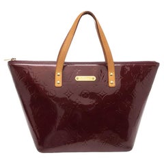 Louis Vuitton Rouge Fauviste Monogram Vernis Bellevue PM Bag
