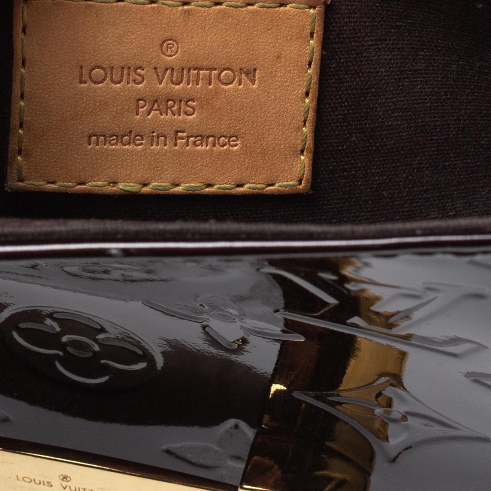 Louis Vuitton Rouge Fauviste Monogram Vernis Bellflower PM Bag 6