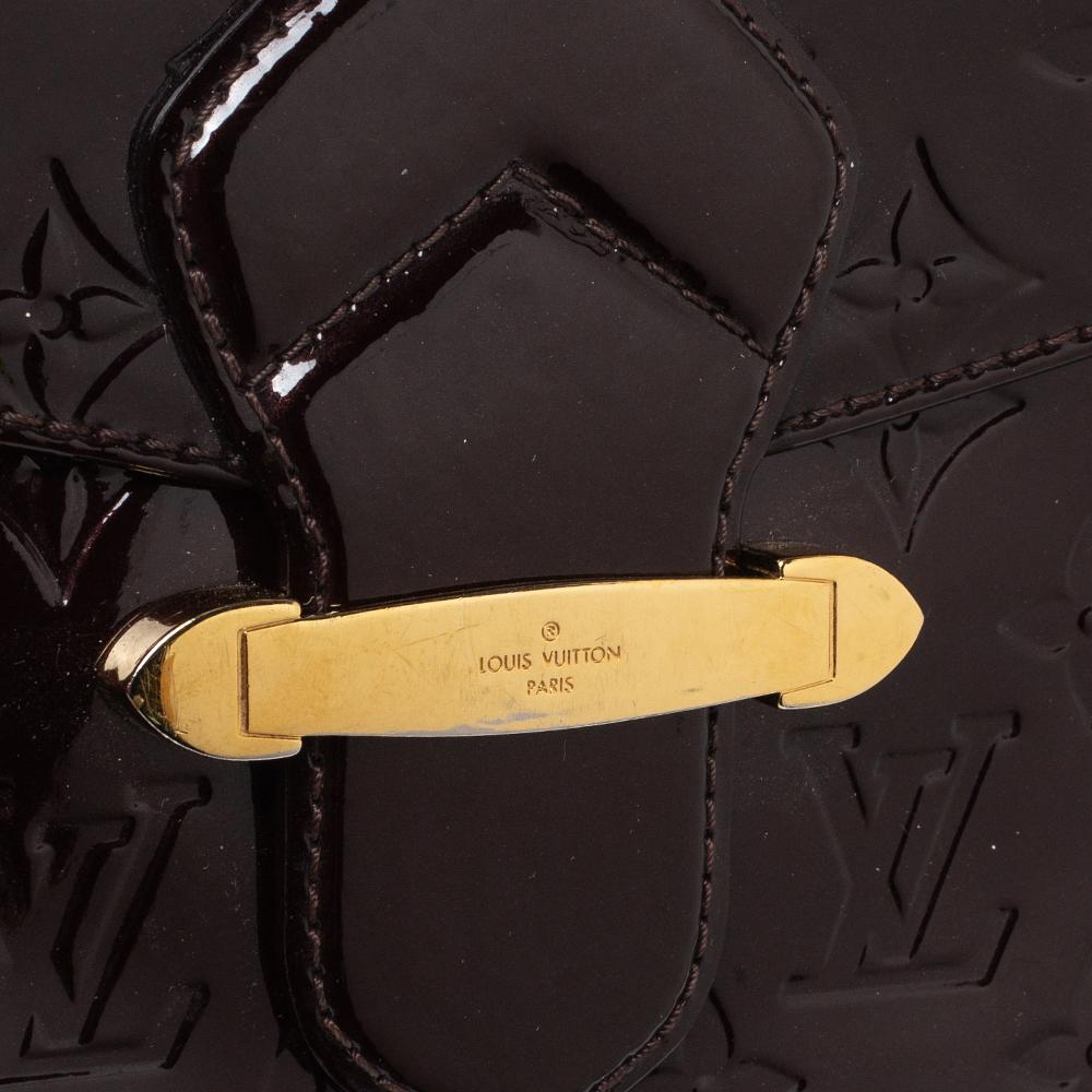 Louis Vuitton Rouge Fauviste Monogram Vernis Bellflower PM Bag 3