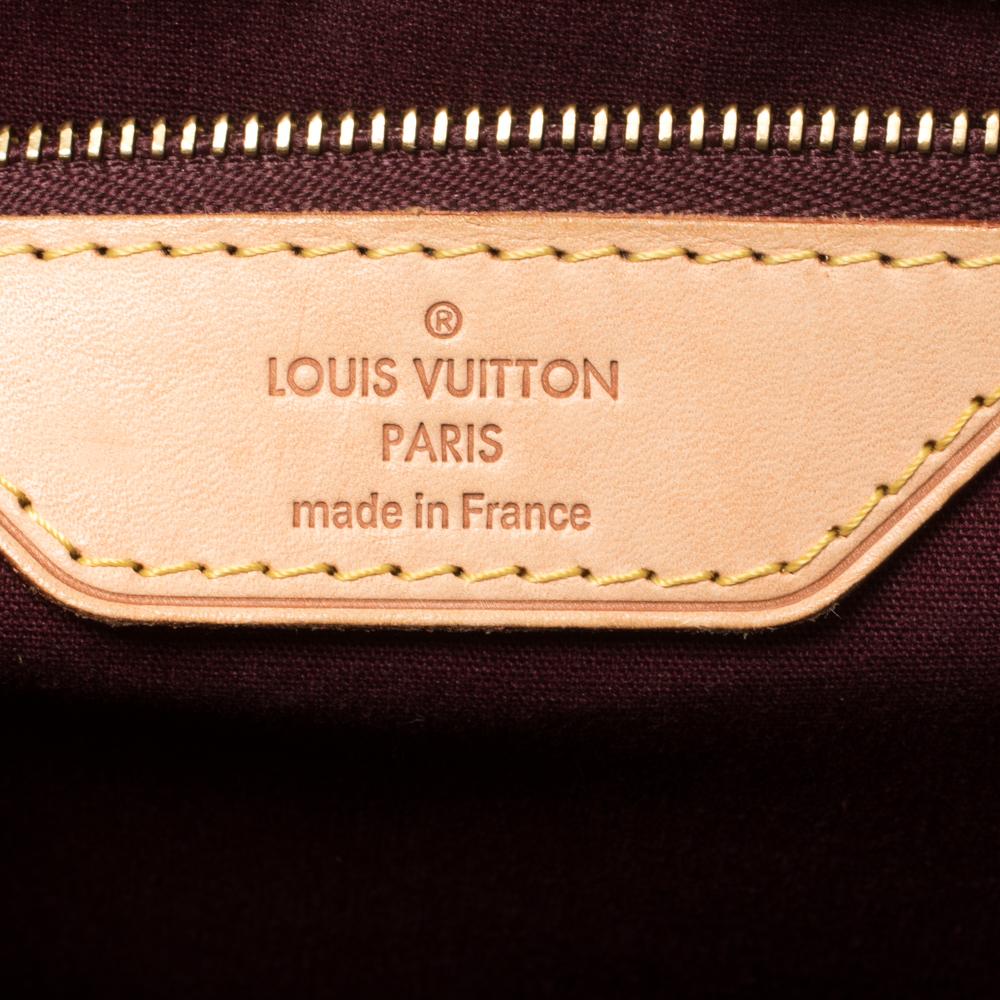 Louis Vuitton Rouge Fauviste Monogram Vernis Brea GM Bag 4