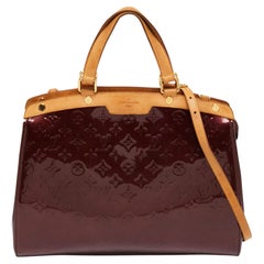 Louis Vuitton Rouge Fauviste Monogram Vernis Brea GM Bag