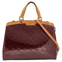 Louis Vuitton Rouge Fauviste Monogram Vernis Brea GM Bag