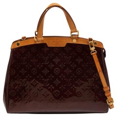 Louis Vuitton Rouge Fauviste Monogram Vernis Brea GM Bag