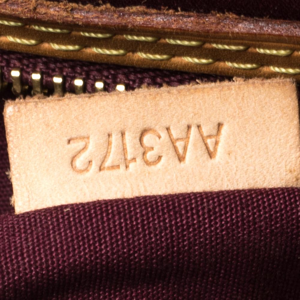 Louis Vuitton Rouge Fauviste Monogram Vernis Brea MM Bag 7
