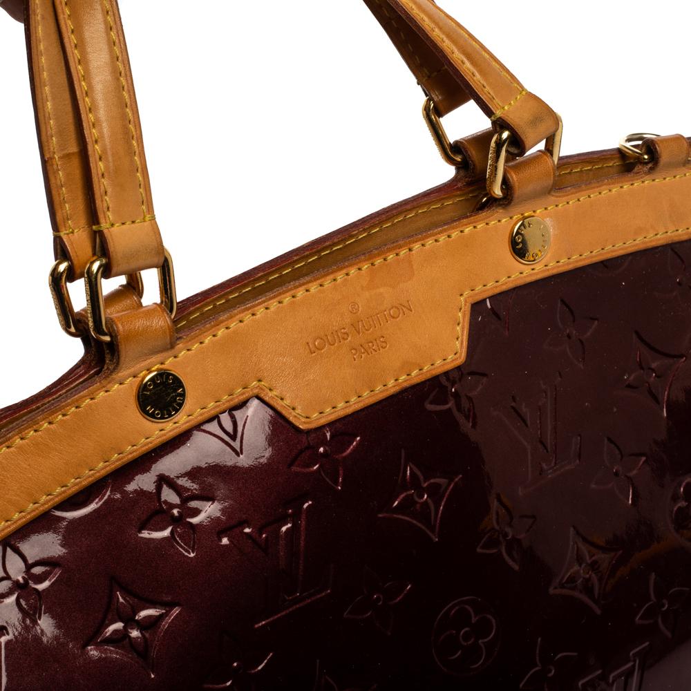 Bolso Louis Vuitton Rouge Fauviste Monogram Vernis Brea MM 8