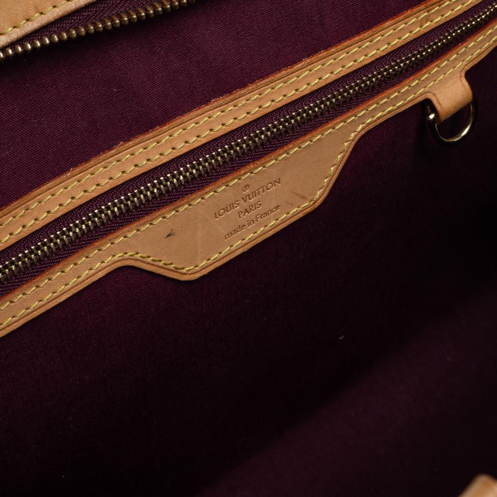 Bolso Louis Vuitton Rouge Fauviste Monogram Vernis Brea MM 1