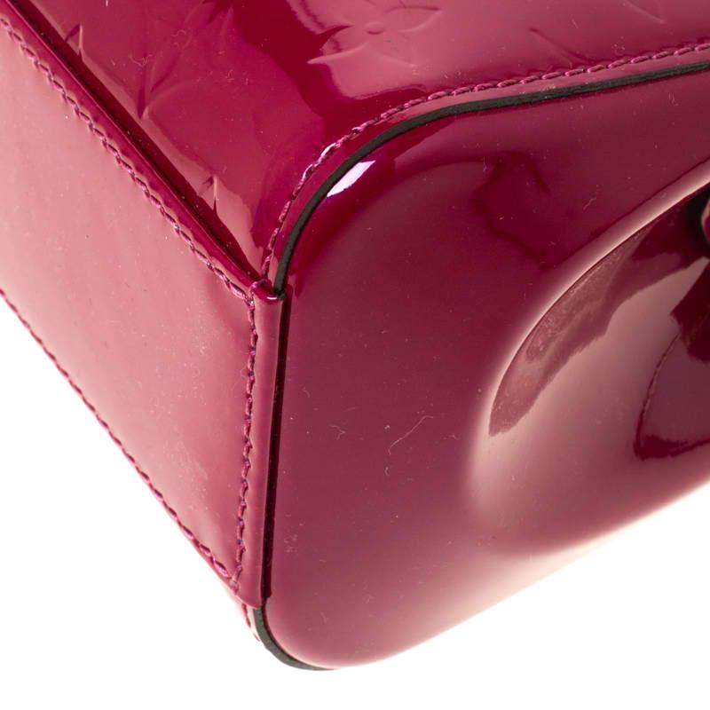 Louis Vuitton Rouge Fauviste Monogram Vernis Brea PM NM Bag 2