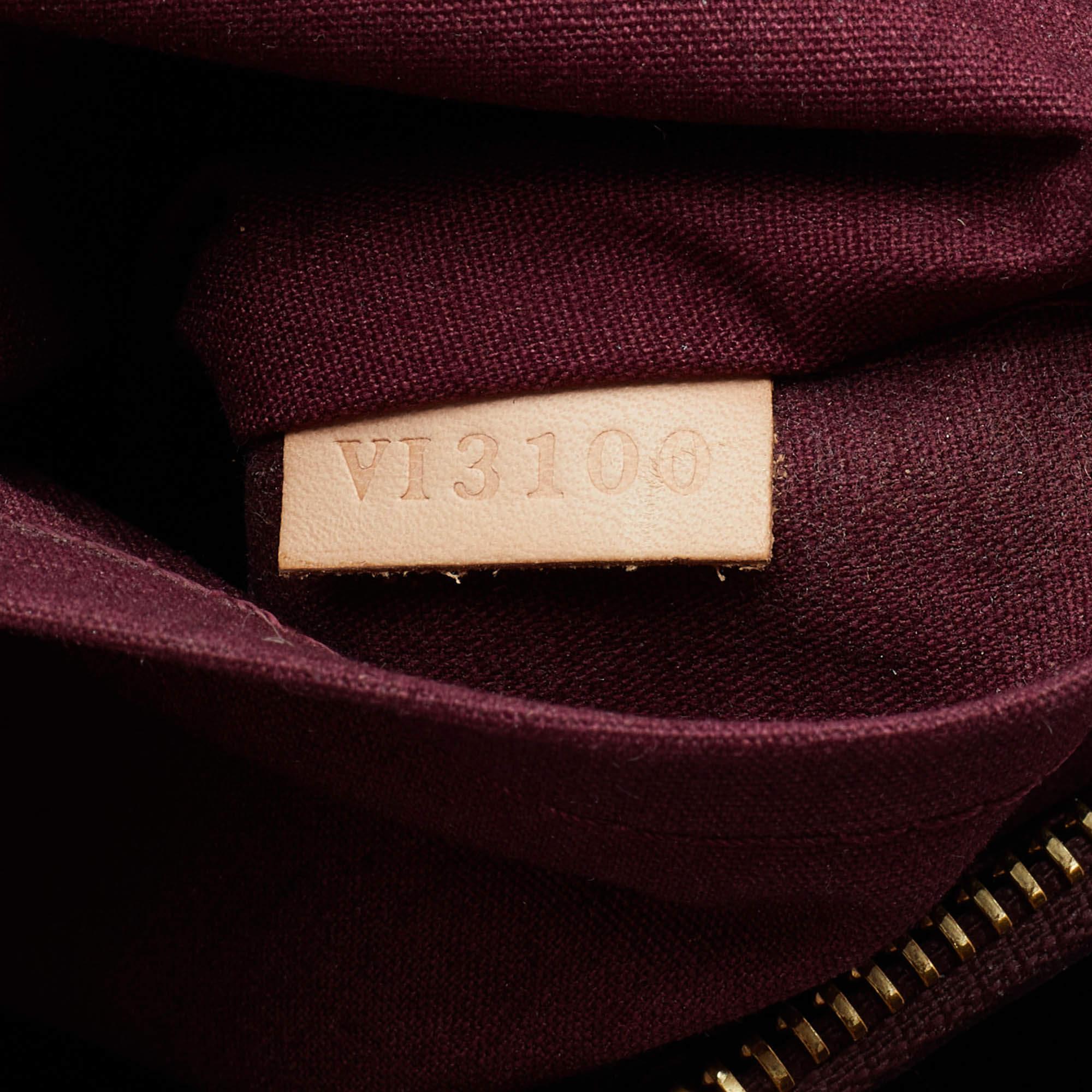 Louis Vuitton Rouge Fauviste Monogram Vernis Melrose Avenue Bag 5