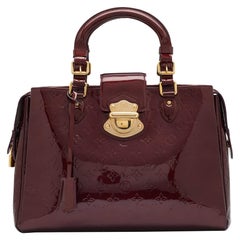 Louis Vuitton Rouge Fauviste Monogram Vernis Melrose Avenue Bag