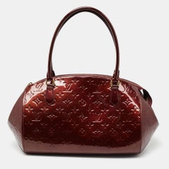 Louis Vuitton Rouge Fauviste Monogram Vernis Sherwood GM Bag