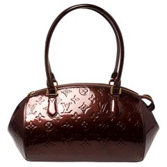 Louis Vuitton Rouge Fauviste Monogram Vernis Sherwood PM Bag