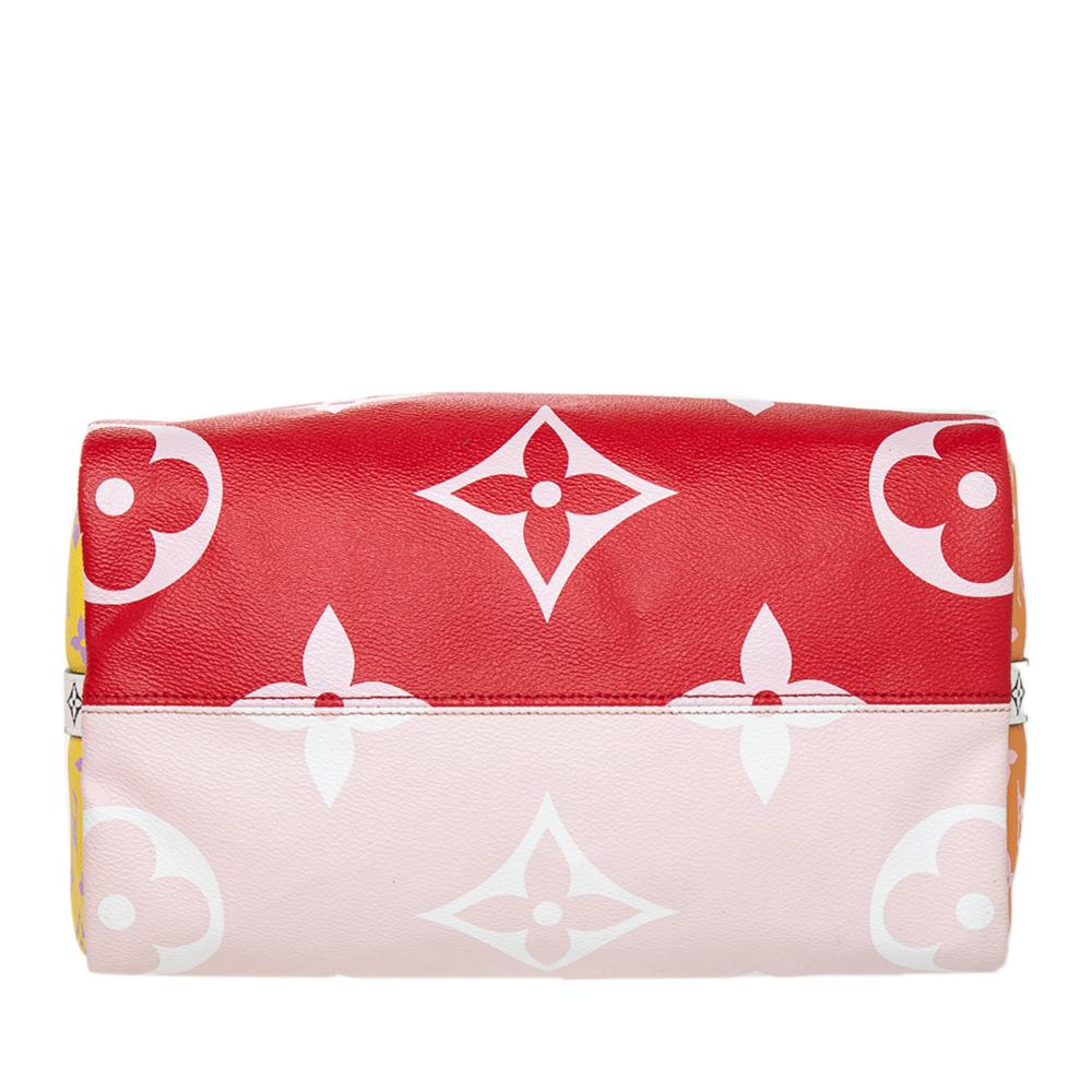 Louis Vuitton Rouge Géant Monogramme Toile Speedy Bandouliere 30 Sac 1