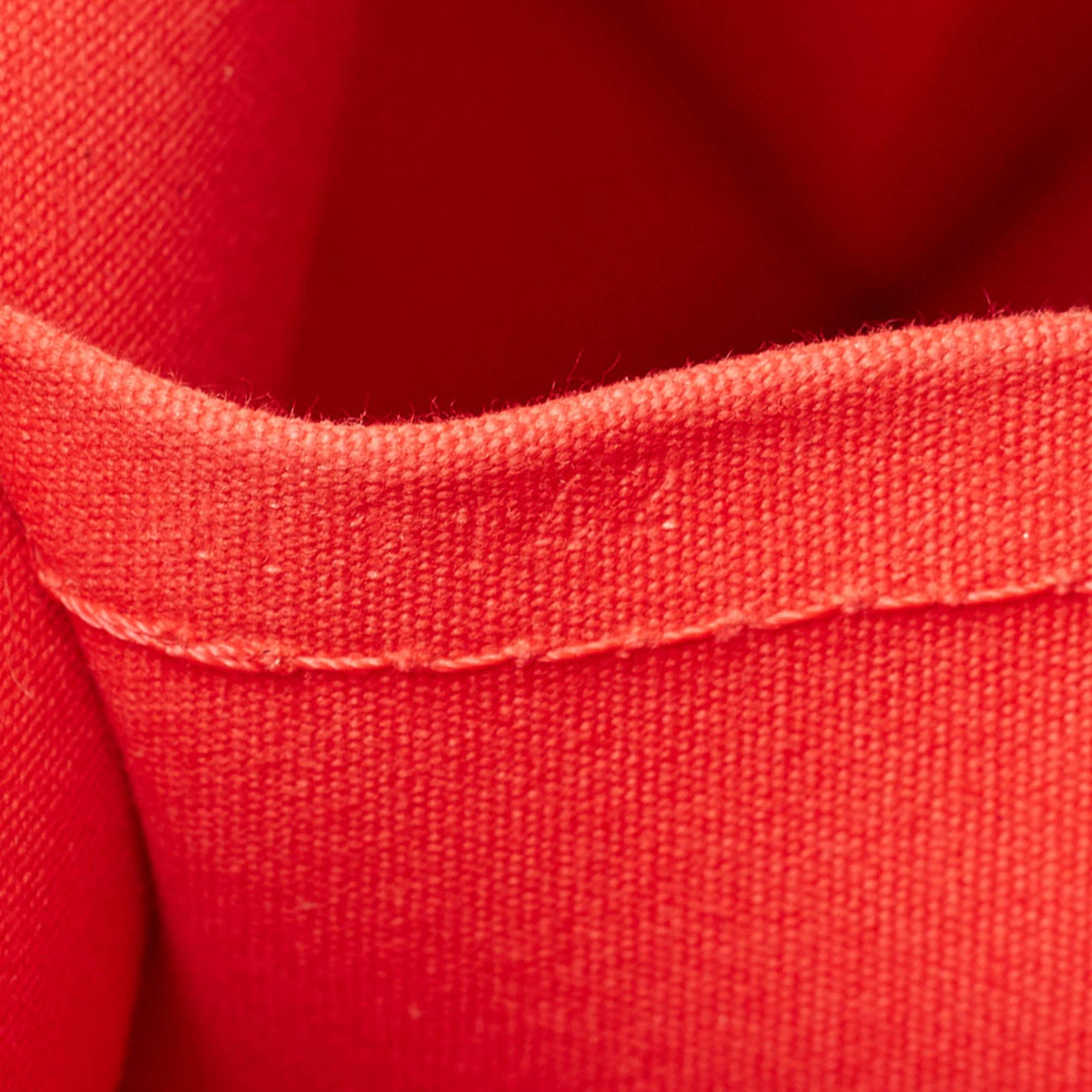 Louis Vuitton Rouge Grenadine Monogram Vernis Alma PM Bag 2