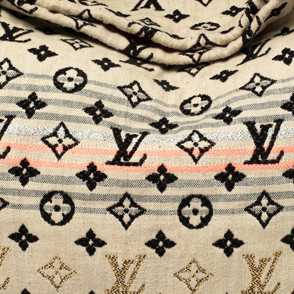 Louis Vuitton Rouge Monogram Canvas Limited Edition Cheche Bohemian Tasche 2