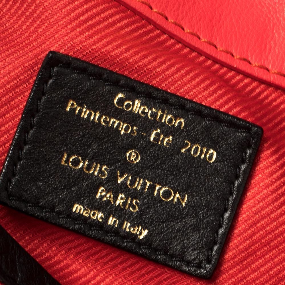 Louis Vuitton Rouge Monogram Canvas Limited Edition Cheche Bohemian Tasche 4