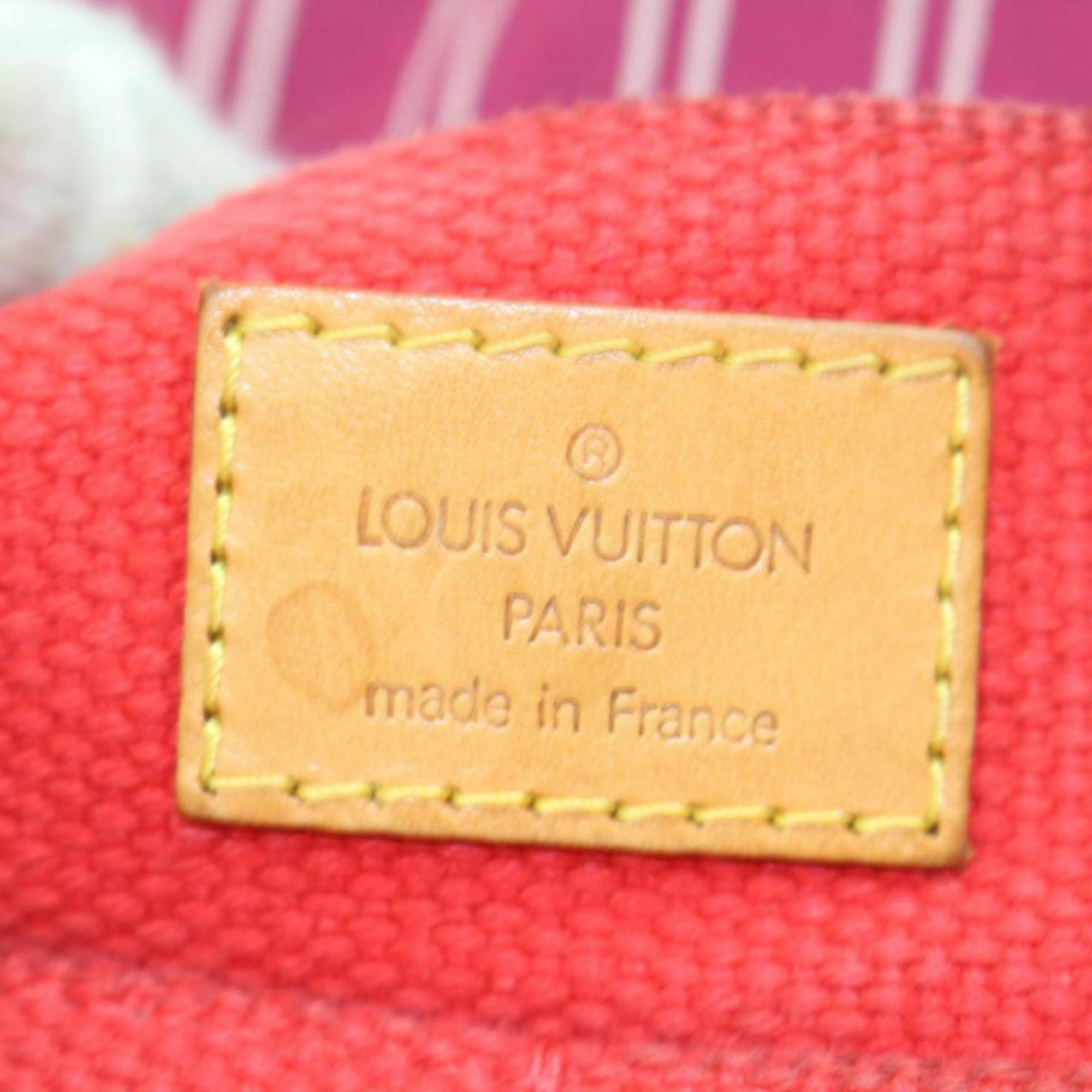 Louis Vuitton Rouge Toile Antigua Besace  868293 Red Canvas Shoulder Bag For Sale 1