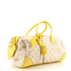 Louis Vuitton Round Speedy Bag Monogram Denim