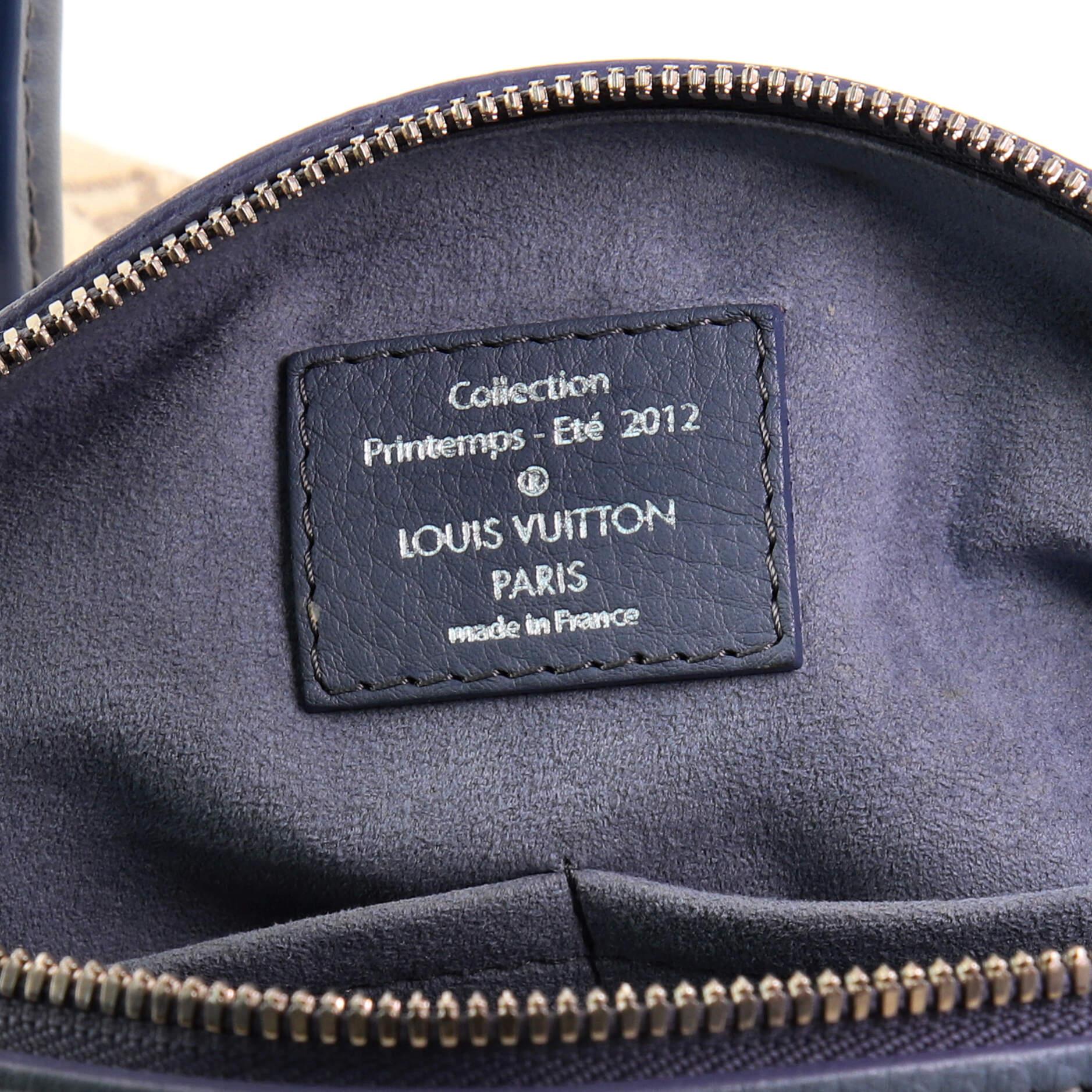 Louis Vuitton Round Speedy Bag Monogram Denim 2