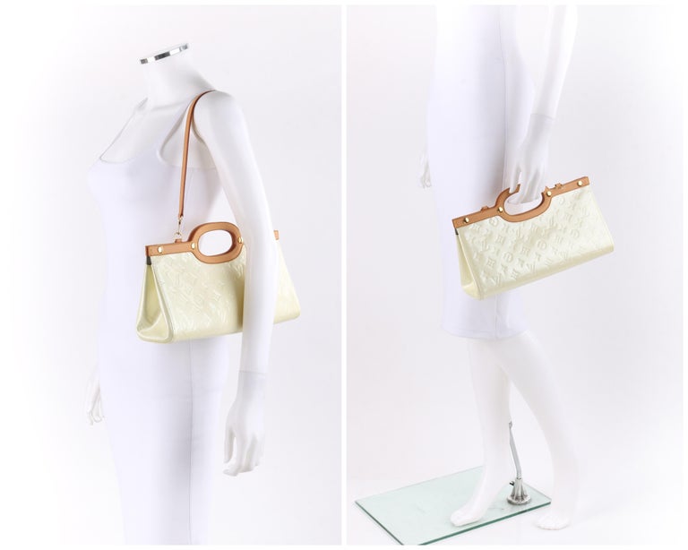Louis Vuitton Roxbury Drive vernes peal monogram patent leather handbag