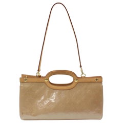 Louis Vuitton Roxbury Monogram Vernis Noisette Drive 2way 869583 Beige Patent Le