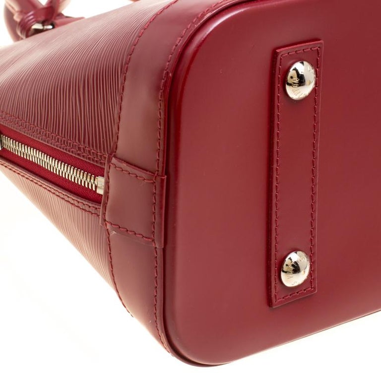 Louis Vuitton Rubis Epi Leather Alma PM Bag For Sale at 1stdibs
