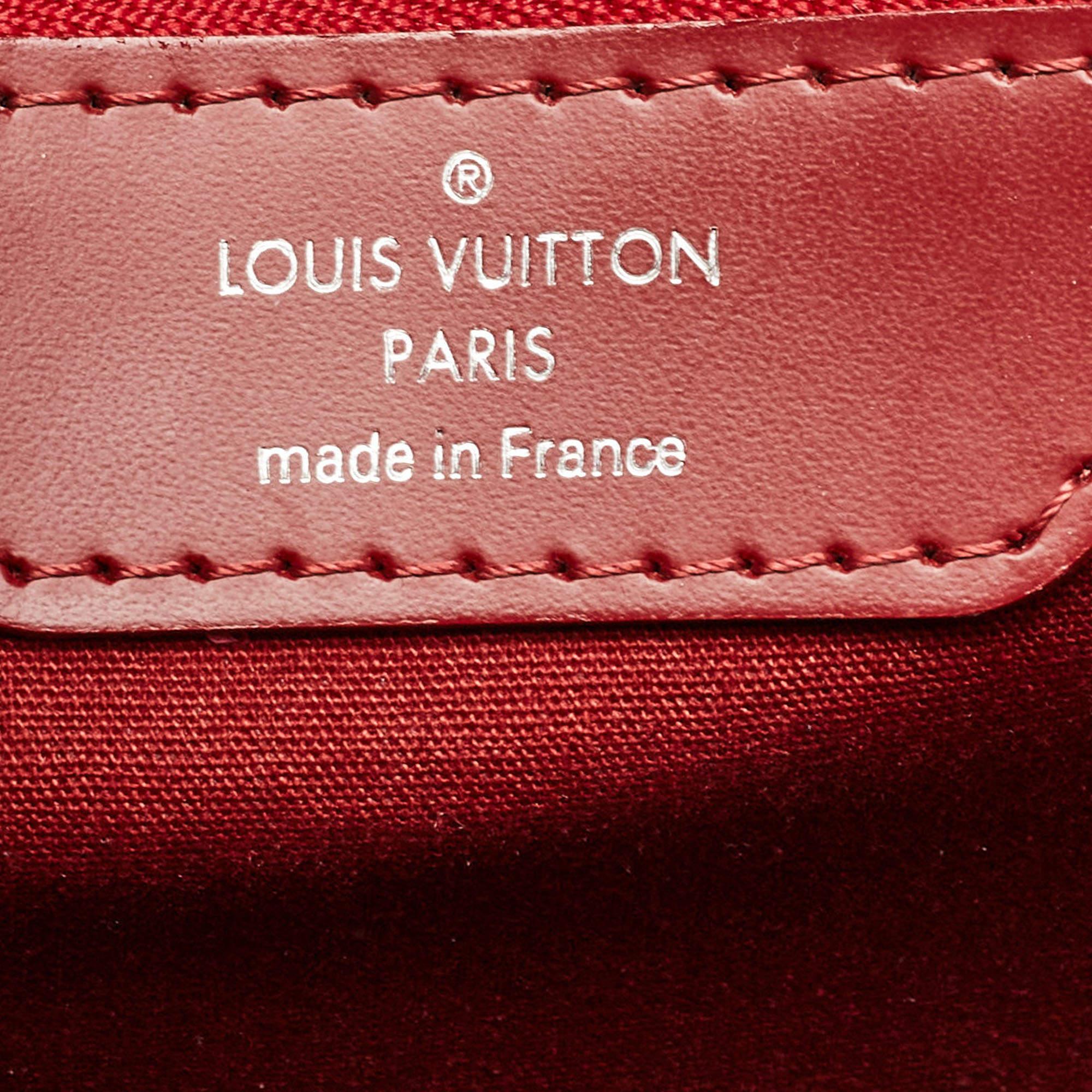 Louis Vuitton Rubis Epi Leather Brea GM Bag For Sale 6