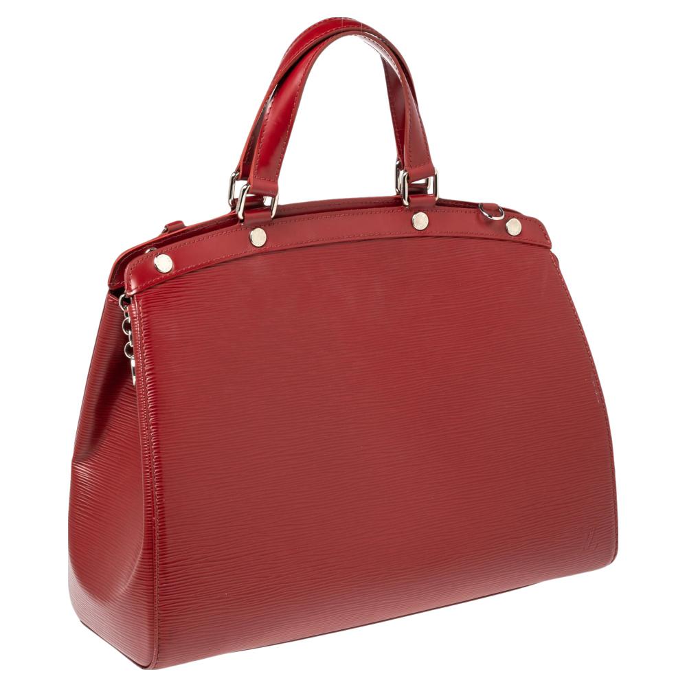 Louis Vuitton Rubis Epi Leather Brea GM Bag 4