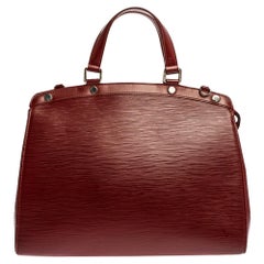 Louis Vuitton Rubis Epi Leather Brea GM Bag