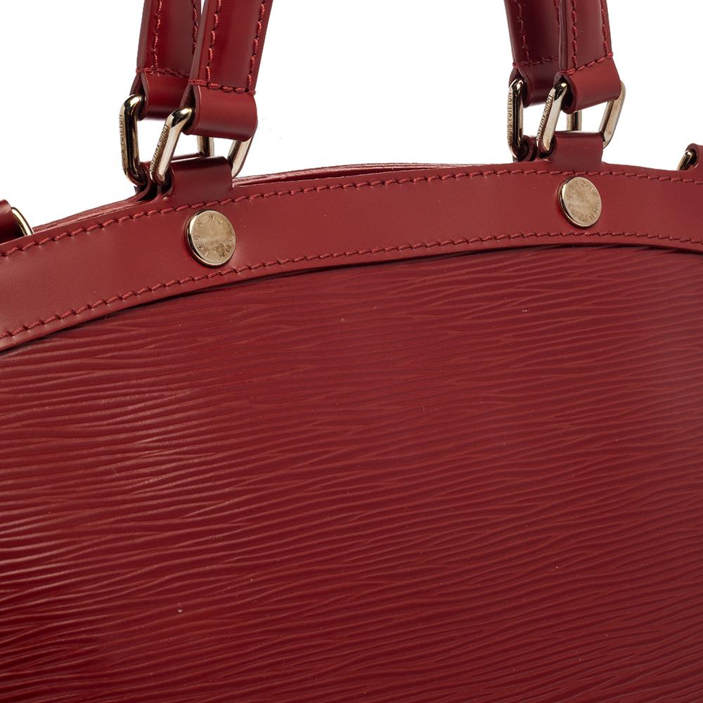 Louis Vuitton Rubis Epi Leather Brea MM Bag 4