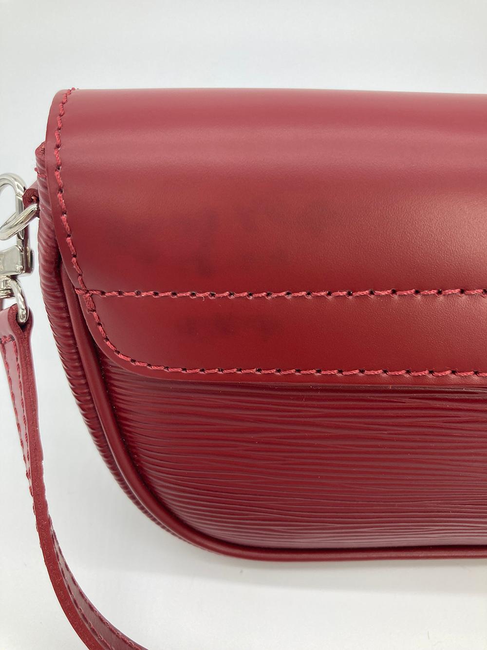 Louis Vuitton Rubis Epi Leather Montaigne Clutch Bag  1