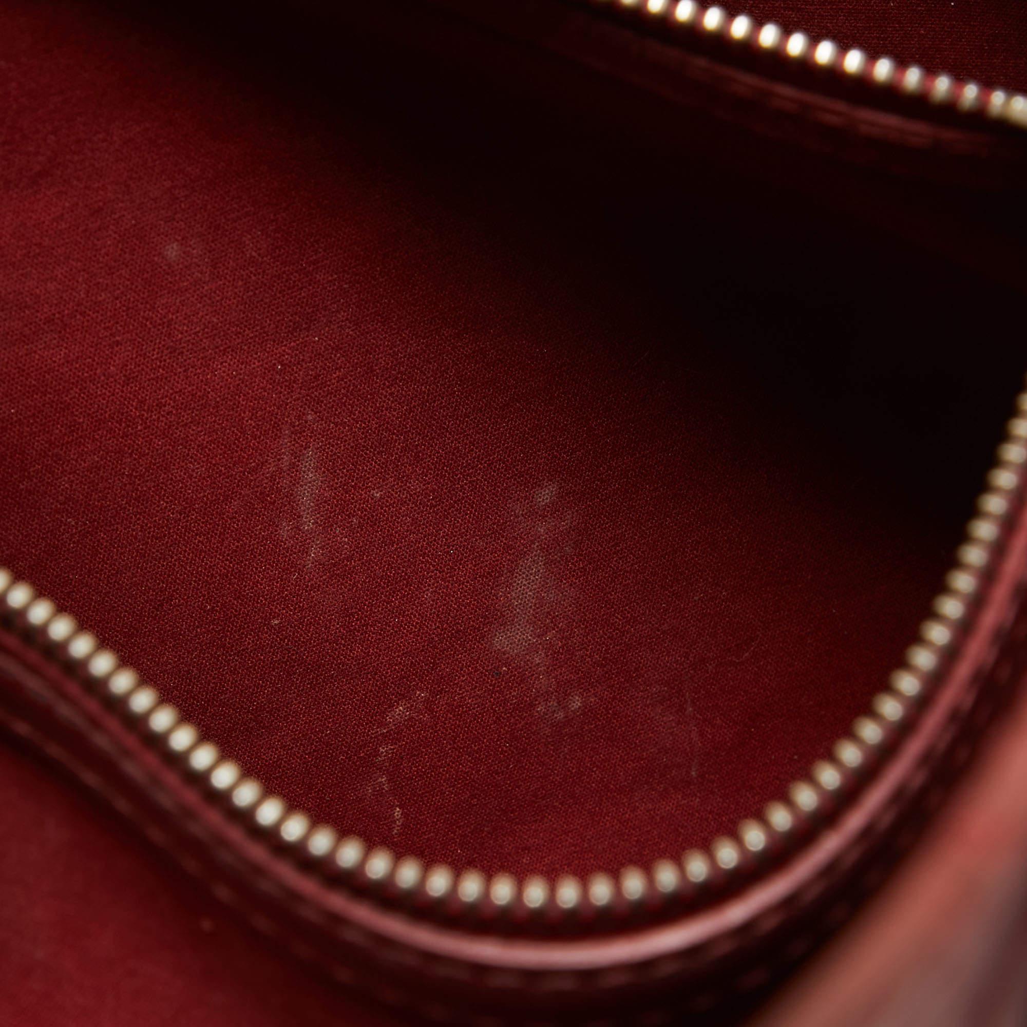 Louis Vuitton Rubis Epi Leather Passy PM Bag For Sale 5