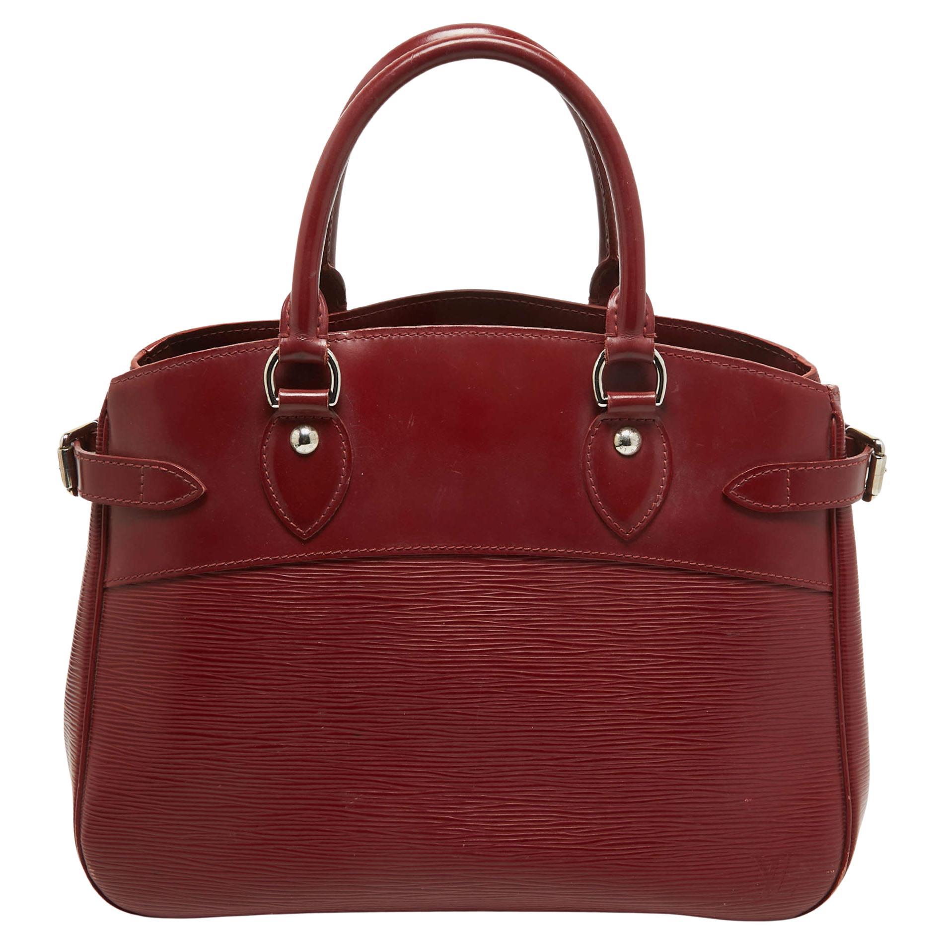 Louis Vuitton Rubis Epi Leather Passy PM Bag For Sale
