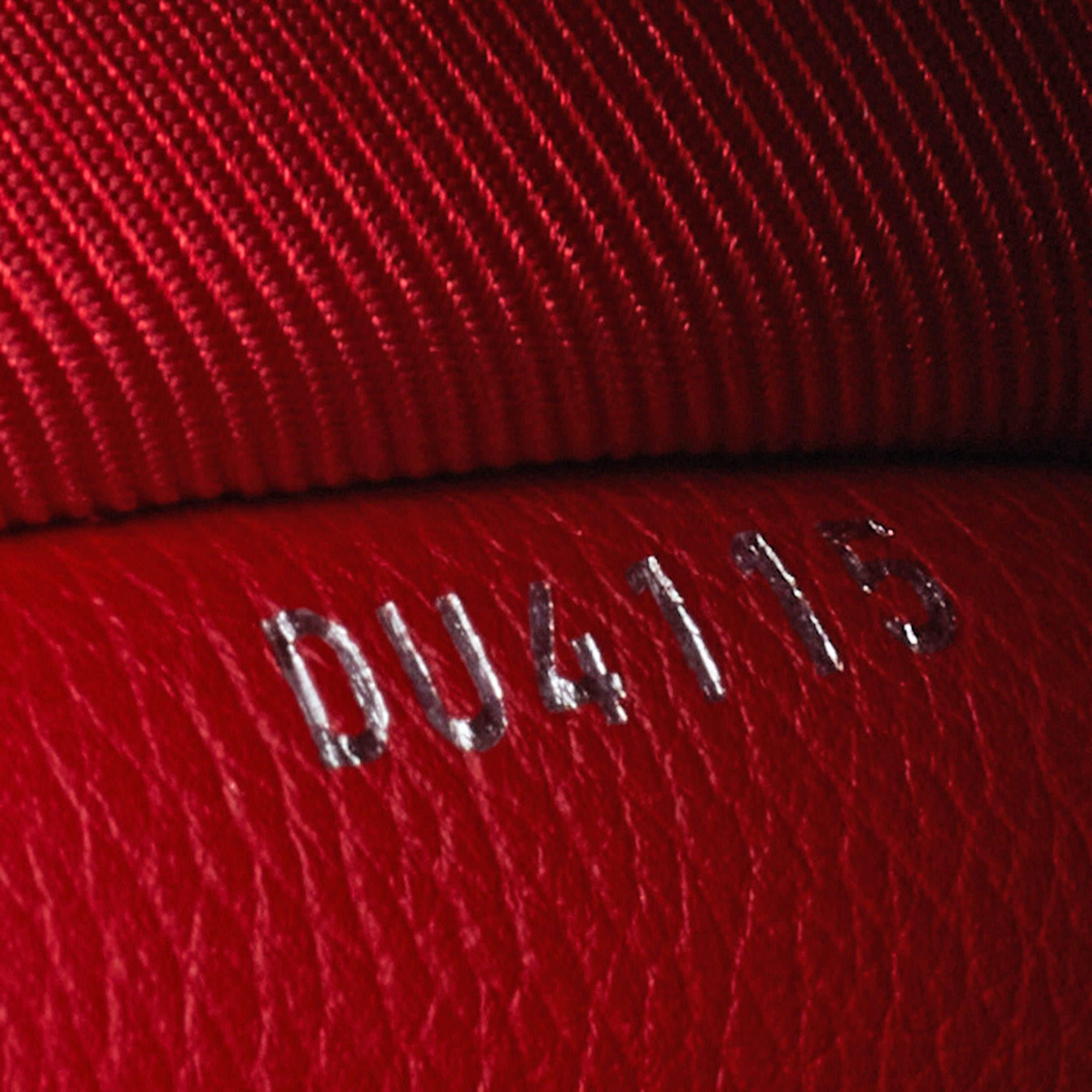 Louis Vuitton Rubis Leather Lockme II Bag 7