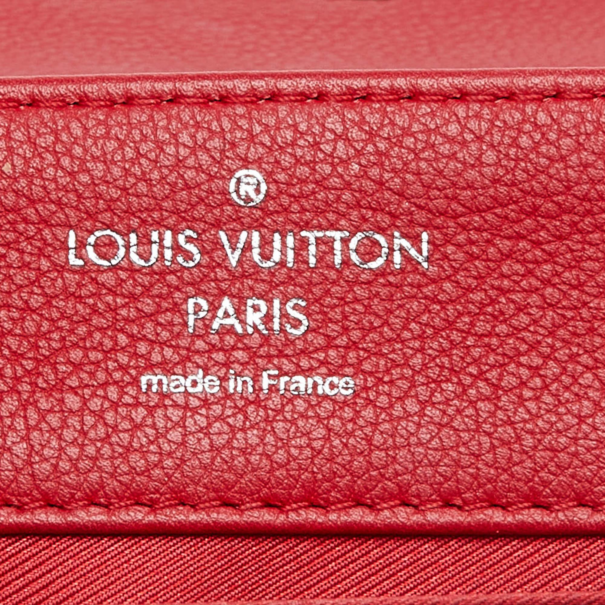 Louis Vuitton Rubis Leather Lockme II Bag 3