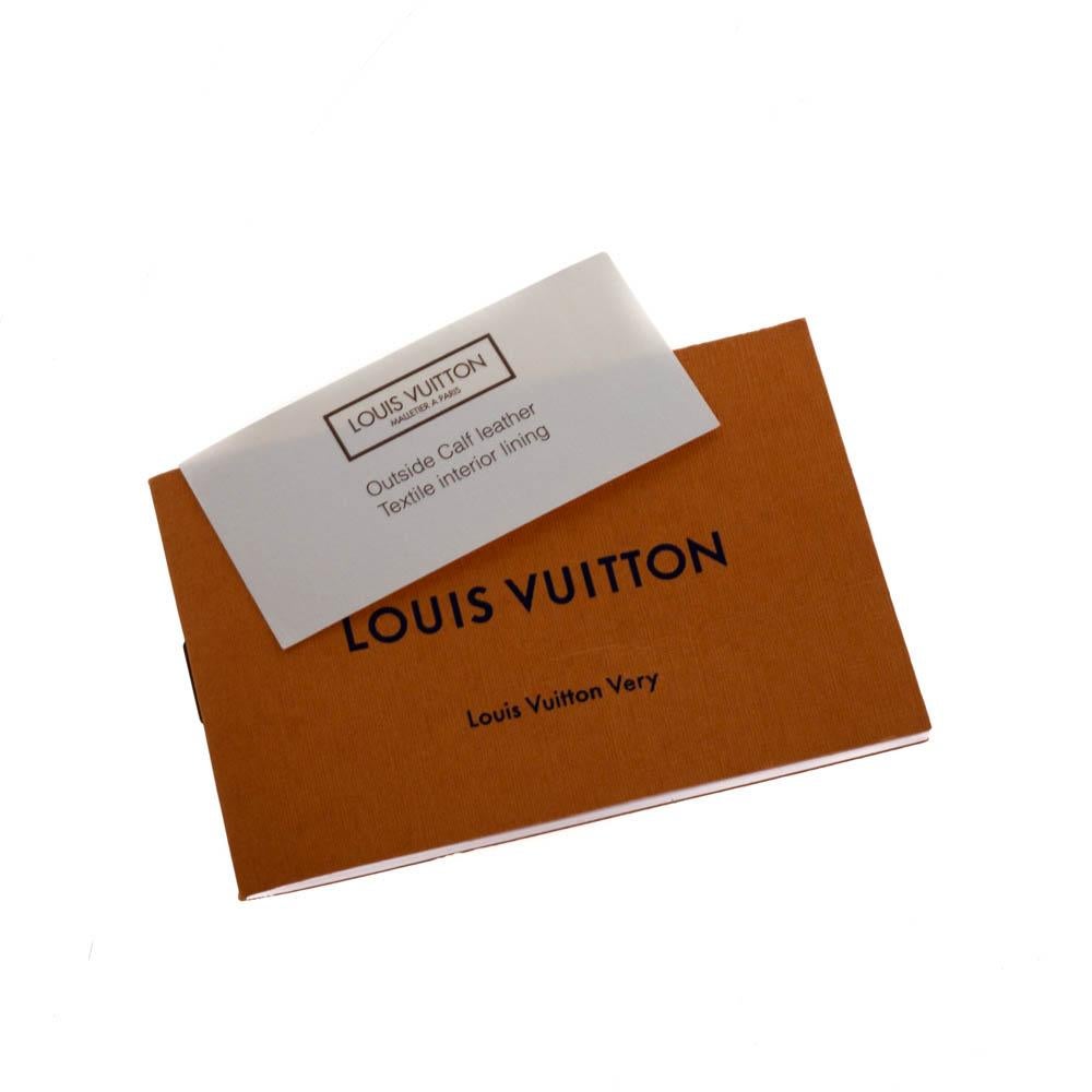 Louis Vuitton Rubis Monogram Cuir Plume Very Zipped Bag 8