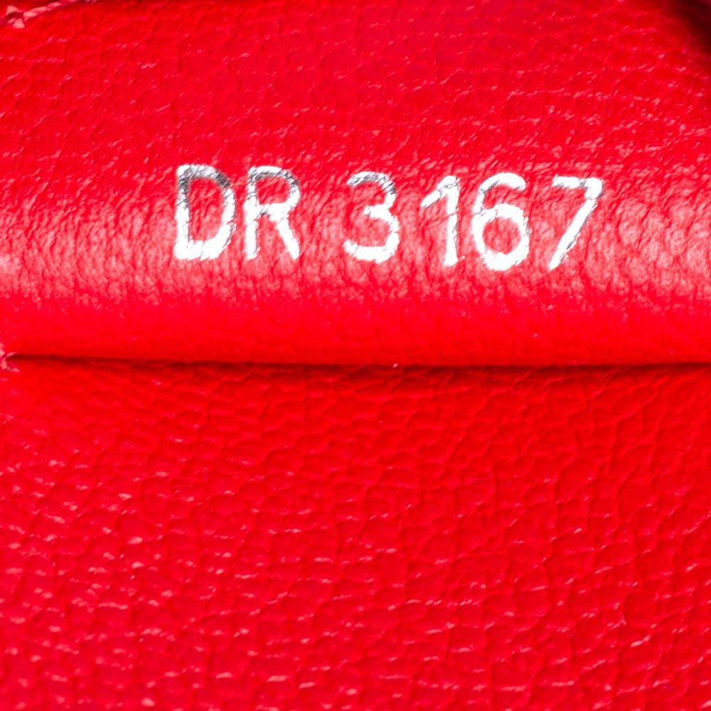 Louis Vuitton Rubis Monogram Cuir Plume Very Zipped Bag 2