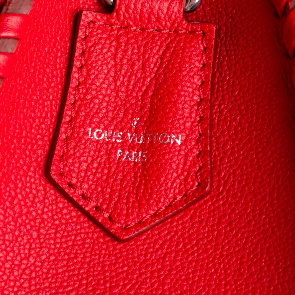Louis Vuitton Rubis Monogram Cuir Plume Very Zipped Bag 3