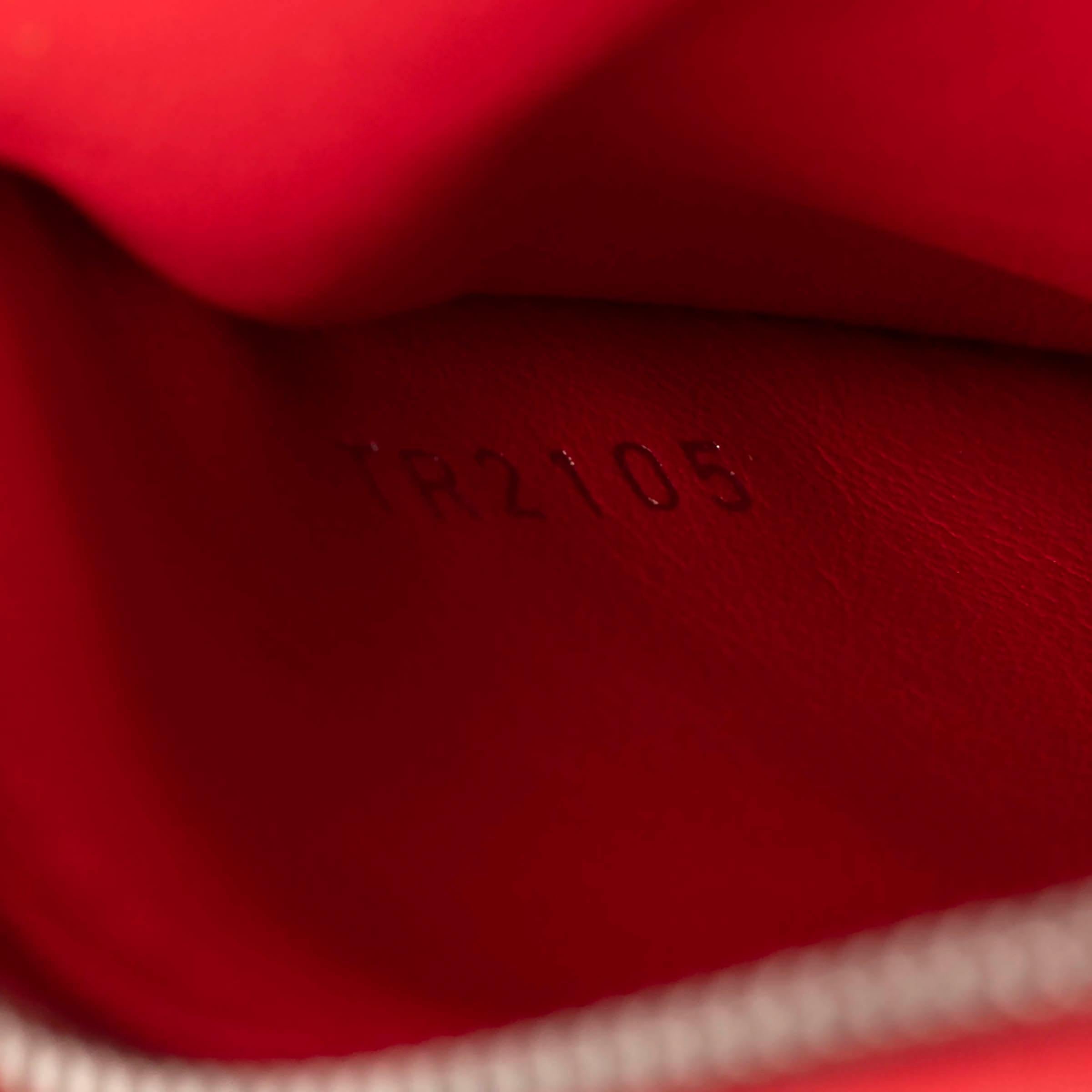 LOUIS VUITTON Rubis red Taurillon leather CAPUCINES BB PYTHON Bag For Sale 3