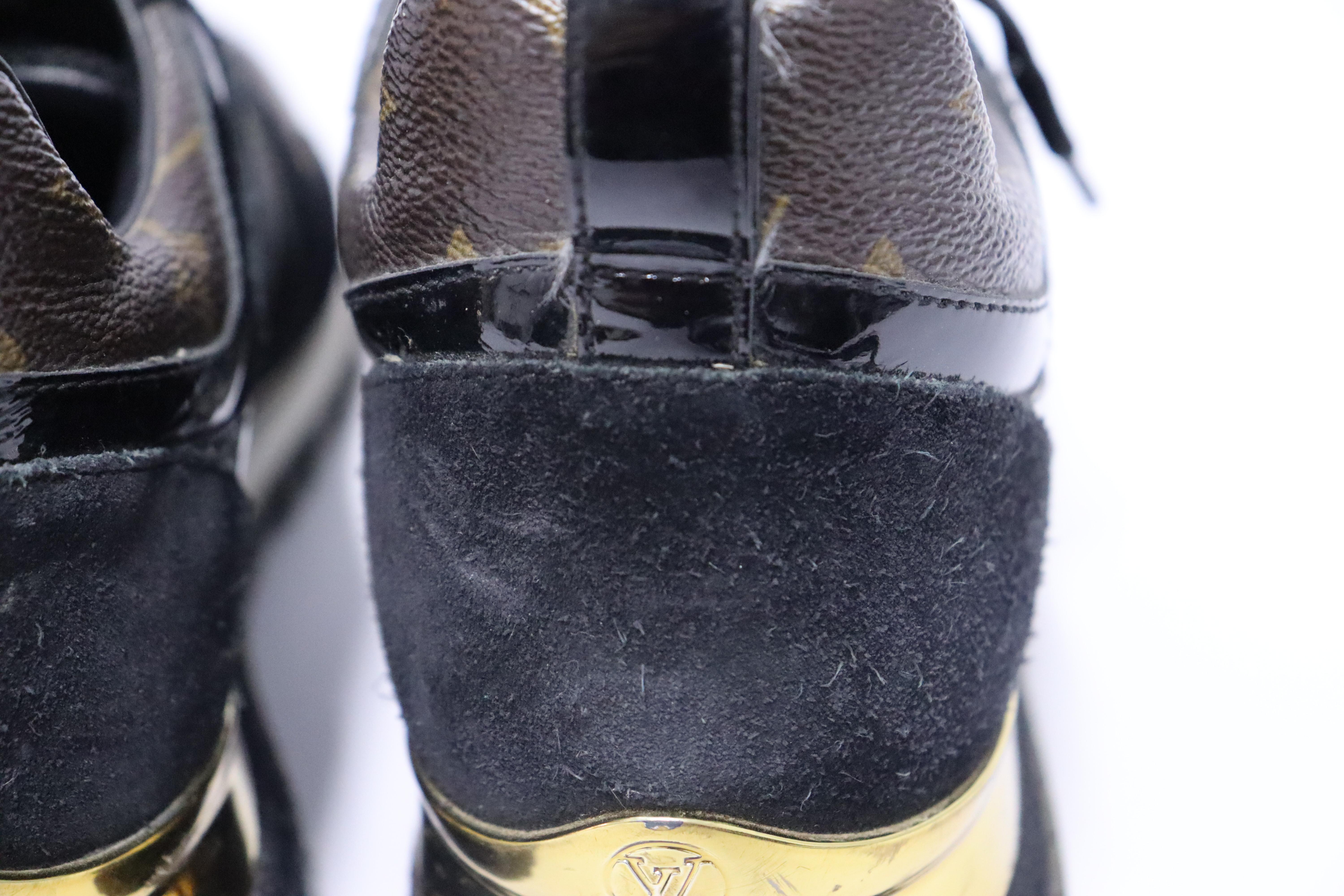 Louis Vuitton Run Away Sneakers Size EU 36 For Sale 2