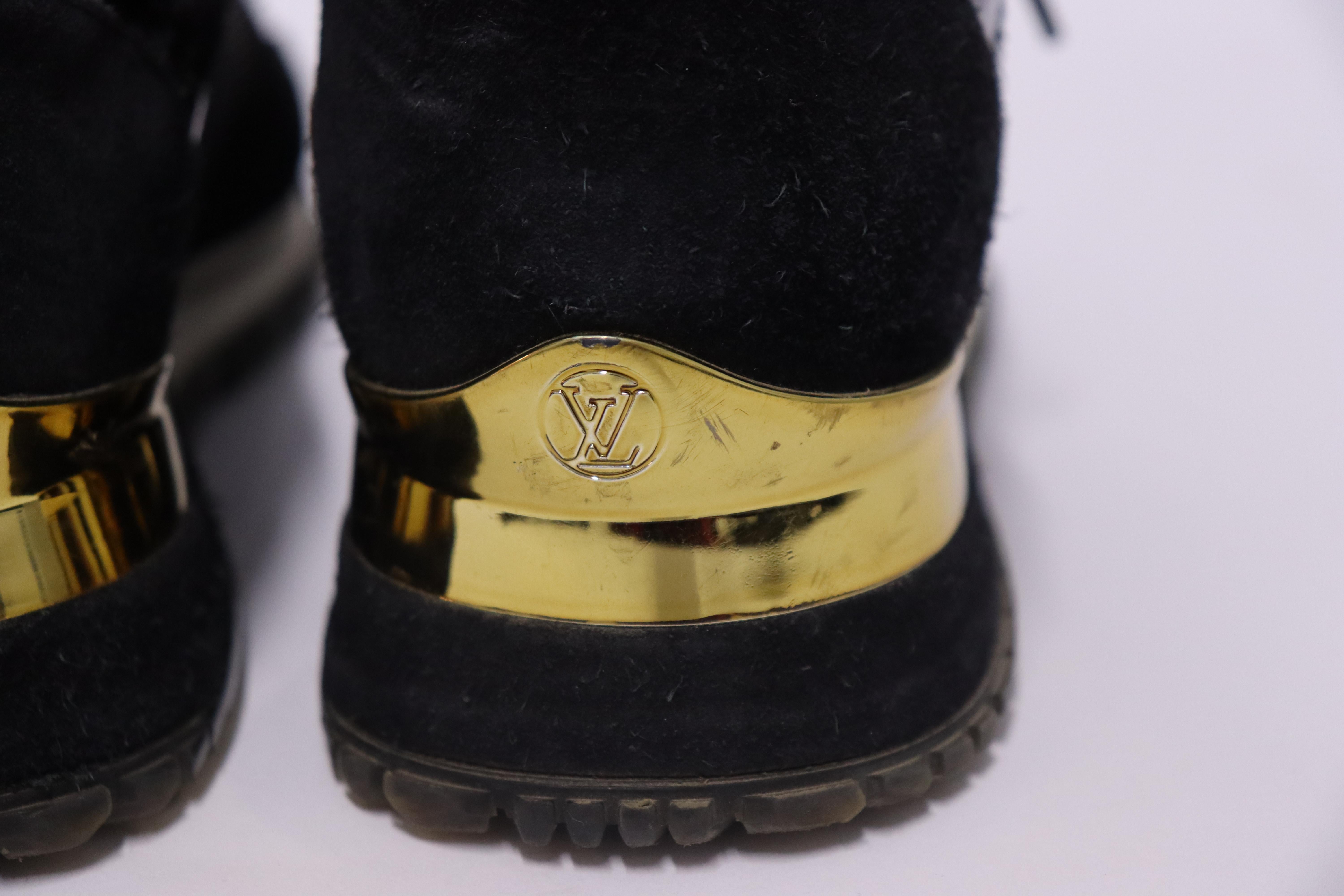 Louis Vuitton Run Away Sneakers Size EU 36 For Sale 4