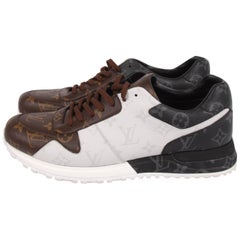 Louis Vuitton Run Away Trainer Sneaker - black/brown/white