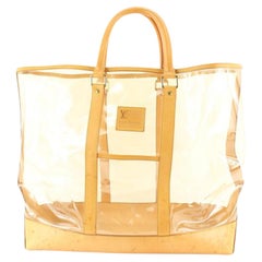 Clear Plastic Louis Vuitton Bag - For Sale on 1stDibs
