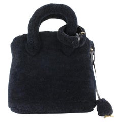 Louis Vuitton Runway Nero Shearling Pulsion Lockit 5LVJ1013