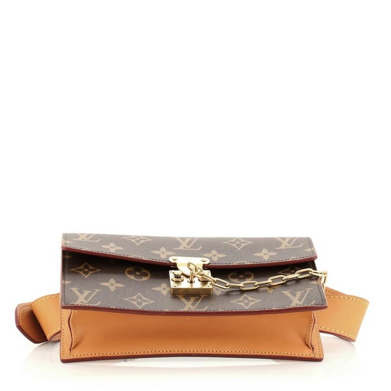 Louis Vuitton Monogram Canvas S Lock Belt Bag, Louis Vuitton Handbags
