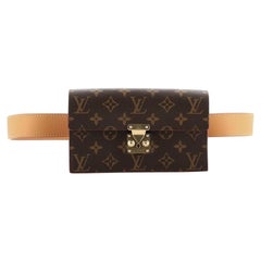 Louis Vuitton S Lock Belt Pouch Monogram Canvas at 1stDibs  louis vuitton  belt pouch, lv s lock belt pouch, lv wallet belt