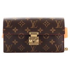 Louis Vuitton S Lock Gürteltasche mit Monogramm aus Segeltuch
