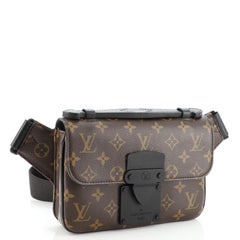 Louis Vuitton S Lock Sling Bag Macassar Monogram Canvas