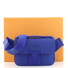 Louis Vuitton S Lock Sling Bag Monogram Taurillon Leather