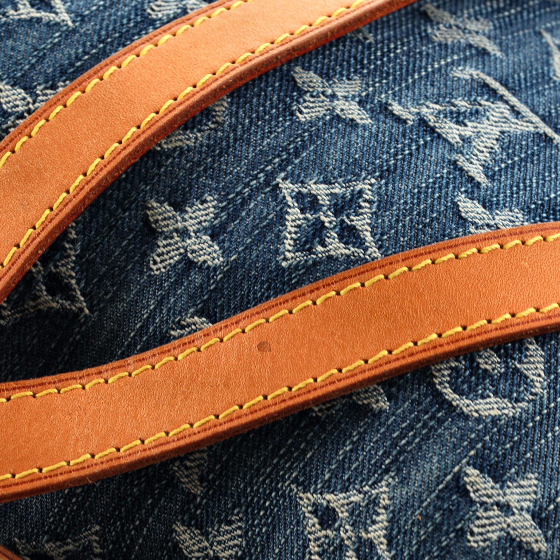 Louis Vuitton Sac a Dos Drawstring Backpack Denim GM 6