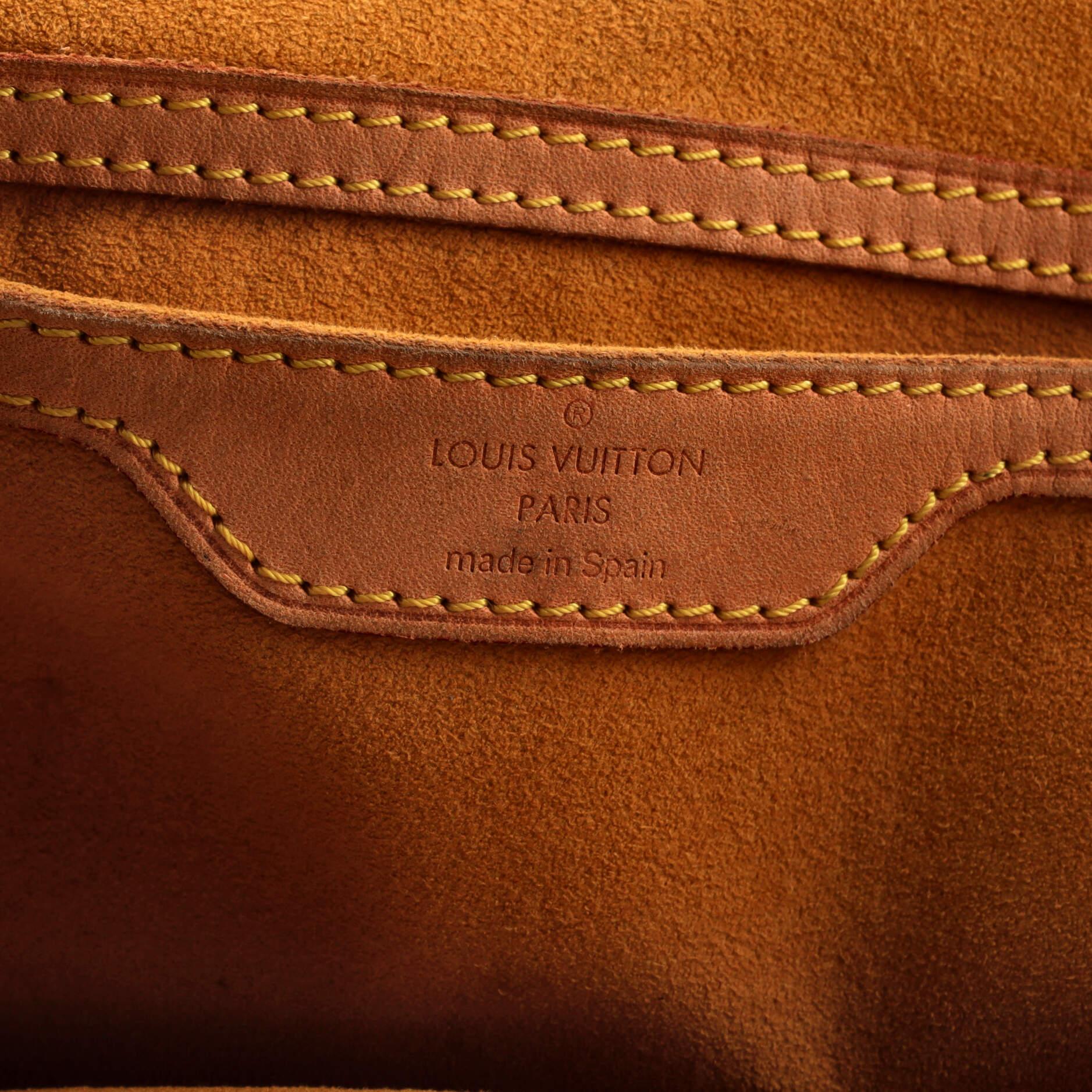 Louis Vuitton Sac a Dos Drawstring Backpack Denim GM 9
